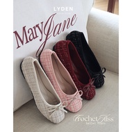 【NEW】Lyden Crochet Kiss Ballet Flats Series