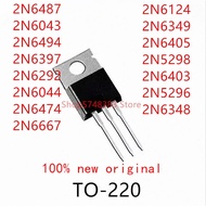 1-5 Pcs 2N6487 2N6043 2N6494 2N6397 2N6292 2N6044 2N6474 2N6667 2N6124 2N6349 2N6405 2N5298 2N6403 2
