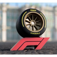 Decorative F1 Logo - Formula 1 Tribute to Formula One (Desk Decoration) F1 Fast send