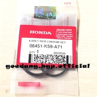 Seal Set Piston Rubber Disc Brake Set GENIO K0J VARIO125 K60R VARIO 150 K59J VARIO 160 K2S ORIGINAL 