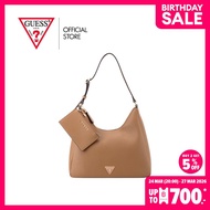 GUESS กระเป๋า รุ่น PA258609 WELLS SHOULDER SATCHEL สีน้ำตาล