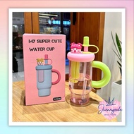 [READY] Drinking Water Tumbler Cute Drinking Water Bottle Cute Character Drinking Water Bottle 900ml