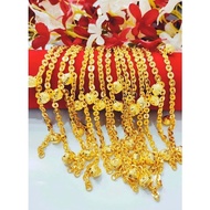 Rantai Kaki Polo Pasir Emas Bangkok Cop 916