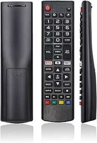 JISOWA Remote Control for LG Smart TV 32LK610BPUA 49UK6200PUA 50UK6300BUB 55UK6090PUA 55UK7700PUD 65
