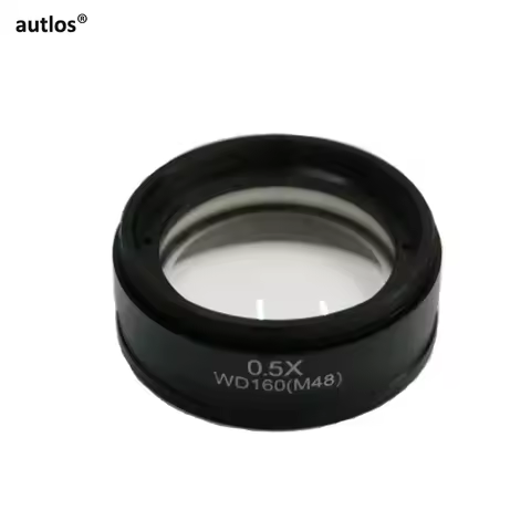 0.5X Mounting Thread M48 M42 M50 WD165mm Extender Lens Auxiliary Objective Lens for Bionocular Trino