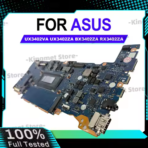 UX3402ZA Laptop Motherboard For ASUS ZenBook Q409Z UX340ZA UX3402 Notebook Mainboard With 12th Gen I