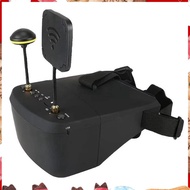 EV800D FPV Goggles 5.8G 40CH 5 Inch 800x 480 HD DVR Diversity Video Headset with Integrated Battery 