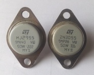 2N3055 dan MJ2955 Transistor Jengkol original