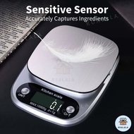 CDISCOUNT Digital Scale 0.1g/10kg 10000g High Accuracy Electronic Kitchen Cooking Food Weight Baking