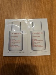 Clarins 護膚防曬 sample