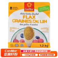 CanMar Gold Flaxseed Meal Fine Ground Ready to Eat Nutritious Linseed Powder 1.2kg Natural Health Fo