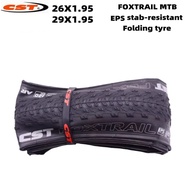 CST 26 inches MTB Bike Folding Tyre ，EPS stab-proof AR Tire ，26 29X1.95 Ultralight Tires