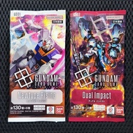 Gundam Card Game Booster Pack GD01 GD02 Authentic License