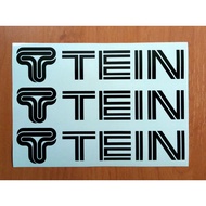 3x TEIN Stickers Vinyl Decals Graphics Die Cut Self Adhesive Emblem Logo