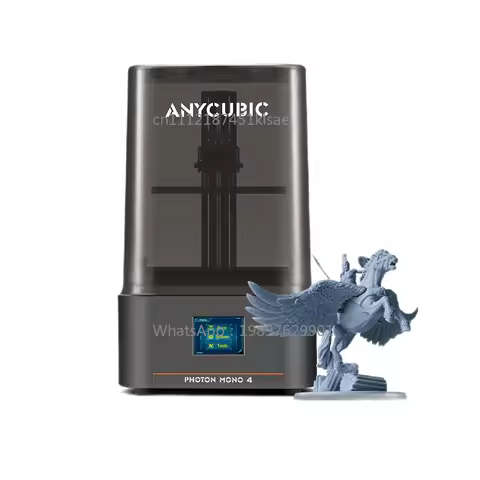 2026 NEW Anycubic Photon Mono 4 10K LCD Resin 3D Printer With Auto Resin Filling For & Medical