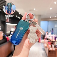 Applicable Porsche Key cover Cayenne Macan Panamera 718 Taycan 911 Women's car key case