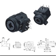 CANON MULTI AKAI XLR MDL 1 PLAIN DESCRIPTION CANON MULTI AKAI + XLR SOCKET ( MDL 1 ) POLOs Socket Ca