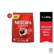 NESCAFE Classic Refill Pack 3x200g
