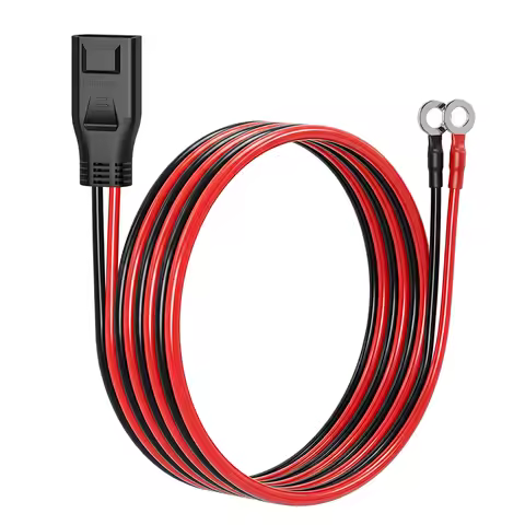 HumsienkLINK – EcoFlow Delta 2/3 PPS Extra Battery Cable (M8 to XT150). 50A Bidirectional, 8AWG, No 