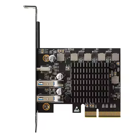 10Gbps 1Port USB3.2 Gen2x2 20Gbps Expansion Card 20G PCIE USB 3.2 Card for Industrial Camera PCI Exp