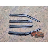 Isuzu DMax D-Max 2021 - 2025 3rd Generation Rain Visors