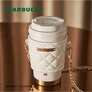 Platinum Chain Mug - Starbucks Stainless Steel 355ml Walking Mug Gift Mug Creative Cups