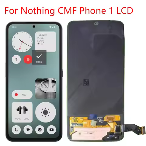 6.67'' AMOLED For Nothing CMF Phone 1 LCD Display Touch Screen Digitizer Assembly For Nothing CMF Ph