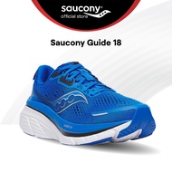 Saucony Guide 18 Road Running Stability Shoes Men's - (SKYDIVER/BLACK) S20998-163