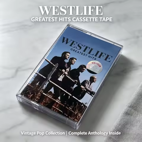 Westlife Greatest Hits Classic Pop Cassette Tape Retro Vintage Audio Music Collectible Tape for Pop 