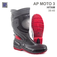 AP Boots MOTO 3 - PVC Rubber Biker Motorcycle Boots