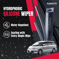 Kamatto Wiper Toyota Estima ACR50 (2005-2015) Hydrophobic Silicone Water Repelling Coating