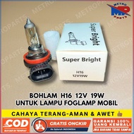 H16 12V 19W Bulb Fog Light Bulb Foglamp Light Bulb Avanza Xenia Agya Ayla Rush Calya