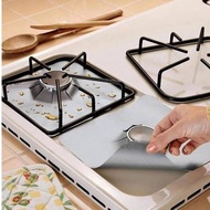 4/6 PCs  Stove Burner Covers Gas Stove Protectors Reusable, Non-Stick, Fast Clean Liners for Cooking Kitchen Accessiories