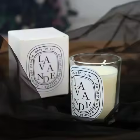 Transparent Romantic Aromatherapy Candle Lamp Gift Aromatherapy Candle Guest Gift Candle Wedding Can