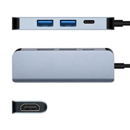 type c4Combination1USB3.0HUB Multi-Port Docking Station Multi-Function Hub 4-in-1 Splitter