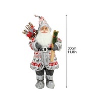 [Comebuy88] สำหรับบ้านซานต้า60/45/30ซม. แบบห้อยตุ๊กตาคลอสโพลีเอสเตอร์1ชิ้นร้านกาแฟโรงแรมปีใหม่เครื่อ