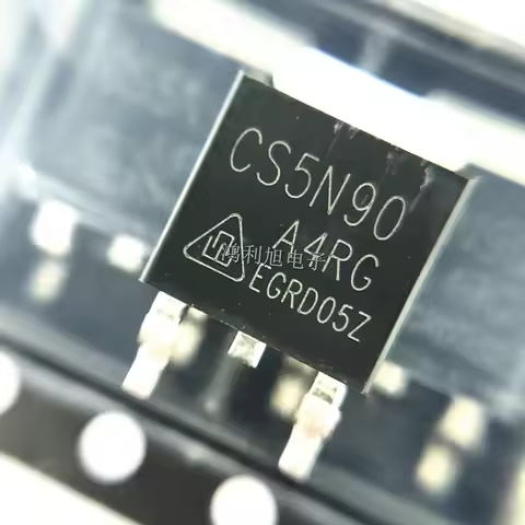 10PCS/Lot CS5N90A4R-G CS5N90A4R CS5N90 TO-252 900V 5A N-type MOS field-effect transistor, brand new 