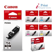 CANON PGI 750XL / CLI-751XL BLACK/CYAN/MAGENTA/YELLOW/GREY INK