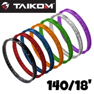 TAIKOM RACING 140/18 ALLOY RIM Thailand 36 Hole RXZ EX5 LC135 Y125Z Y15ZR RS150 KLX150 KRISS Lagenda