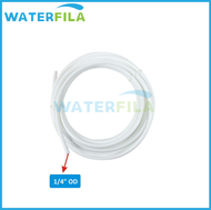 WATERFILA RO WATER HOSE WATER FILTER WATER DISPENSER 1/4 WHITE HOSE