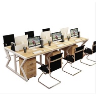 Workstation Table Office Furniture Partition Staff Worker Employee Desk 4 6 Person Four Six People W