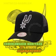 Mitchell And Ness San Antonio Spurs Evergreen Trucker Foam Cap 100% Authentic