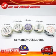 AC SYNCHRONOUS MOTOR ELECTRIC GEAR ROTARY MOTOR FOR FAN SWING MOTOR/MICROWAVE ROTATION CW/CCW TYJ50 