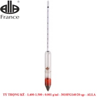 Hydrometer 1.2000-12000: 0.001 g/ml Tp 20 C, Code: 3010FG140/20-qp, Brand: ALLA FRANCE, 100% new