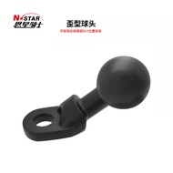 Motorcycle Reflective Rearview Mirror Base Mobile Phone Crooked Ball Head Motorcycle Mobile Phone Ho