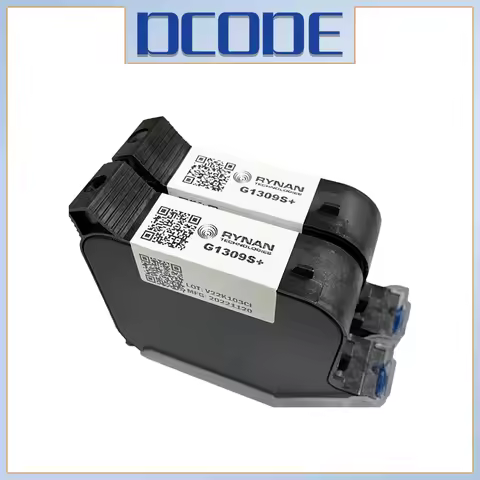 DCODE 1309S 25.4mm High Quality TIJ Online Handheld Inkjet Printer Ink Cartridge Fast Drying Water-p