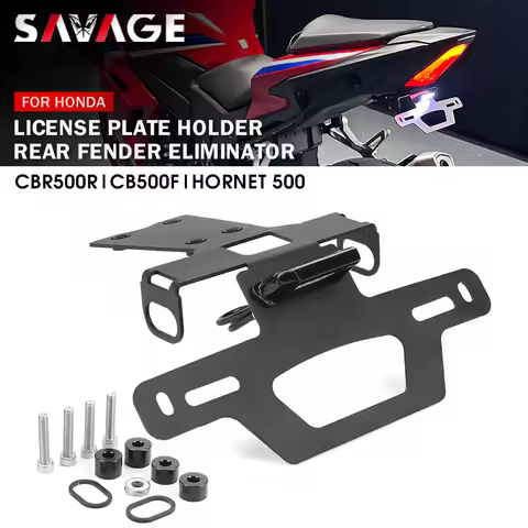 License Plate Holder For HONDA CB500 Hornet 500 CBR500R CB500F Motorcycle Tail Tidy Fender Eliminato