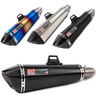470mm Universal Motorcycle Exhaust Yoshimura Muffler Pipe Tube For Honda Yamaha Kawasaki Z750 800 90