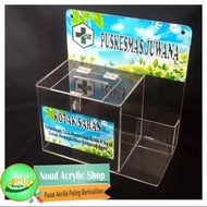 Acrylic Suggestion Box 30x15x30