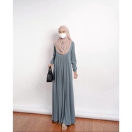 AGYA DRESS GAMIS REMPEL TERBARU RAYON TWILL